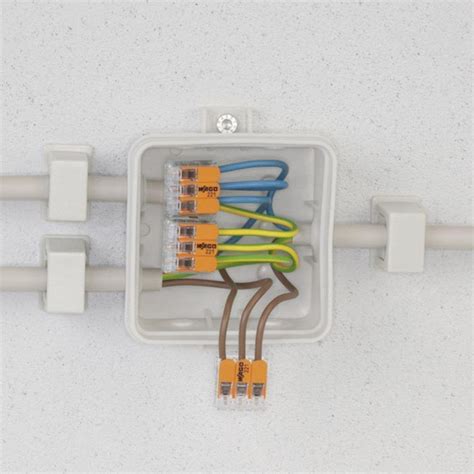 Wago 221-413 LEVER-NUTS 3 Conductor Compact Connectors 100 PK – Peppy Products LLC