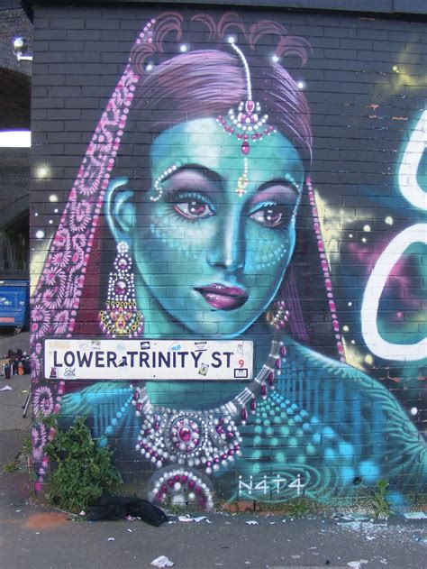 Lower trinity street by n4t4 on DeviantArt | Street art, Murals street art, Street art graffiti