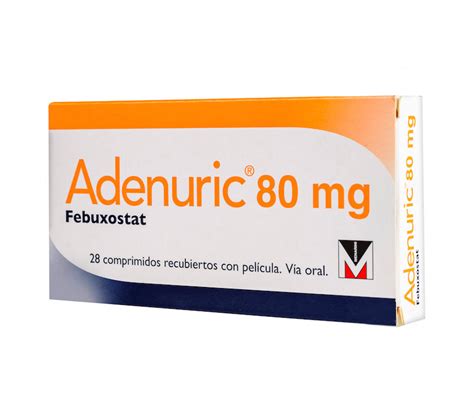 Adenuric 80Mg Comprimidos - FarmaciaRD