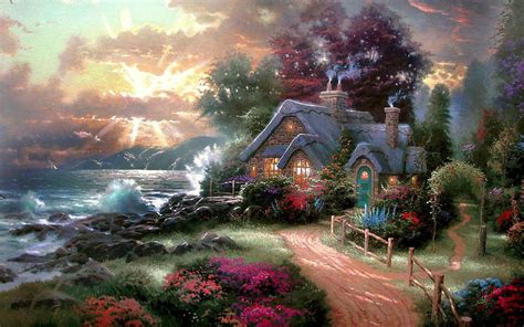 Cottage Desktop Wallpapers - Top Free Cottage Desktop Backgrounds ...