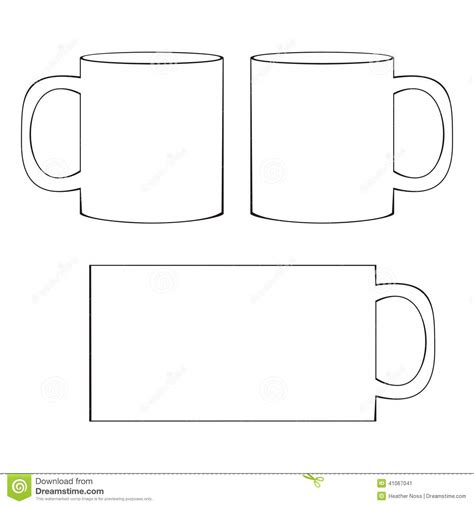 20 Mug Template Vector Images - Free Vector Coffee Cup Template, Mug Coffee Cup Template and ...