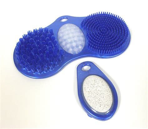 Soapy Soles Elite Foot Cleaner & Foot Massager Inserts : Soap dispenser or pumice stone