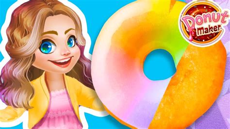 DONUT MAKER - Cooking game [Best Games for Kids] - YouTube