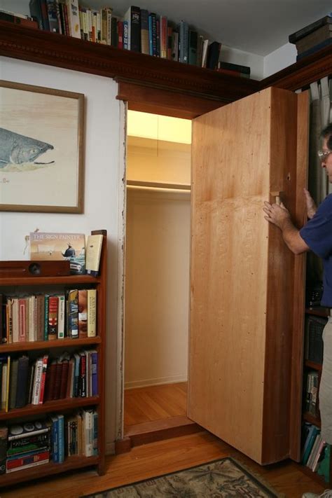 Step by step DIY instructions on how to make a hidden bookcase/door. | Hidden bookshelf door ...