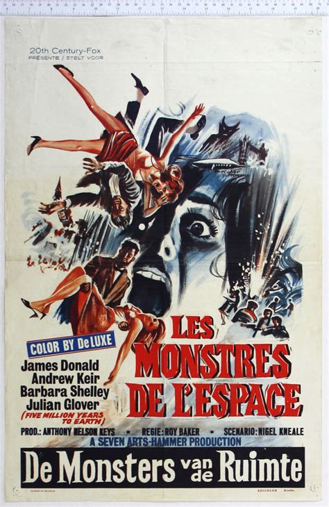 Quatermass and the Pit (1967) Belgian Poster – Horror Poster Emporium