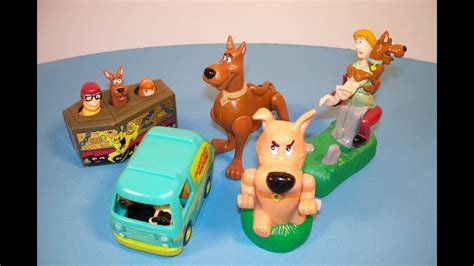 1996 BURGER KING SCOOBY-DOO CARTOON NETWORK SET OF 5 KID'S MEAL TOY'S ...