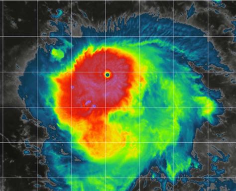 A Powerful Super Typhoon Chanthu Peaks as a Category 5 with 160 mph ...