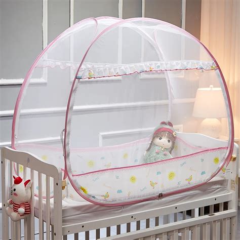 Mosquito Net Floding Baby Bed Mongolian Yurt Mosquito Portable Baby ...