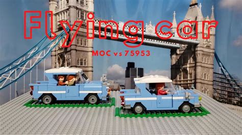 LEGO Harry Potter Weasley's Flying Car MOC vs 75953 Video 12 - YouTube