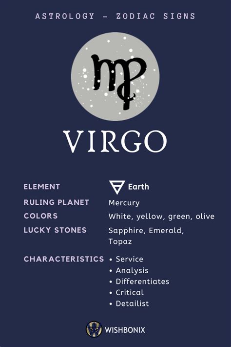Virgo Zodiac Sign - The Properties and Characteristics of the Virgo Sun Sign - Zodiac Memes