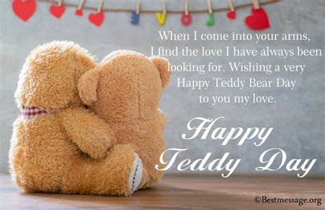 Happy Teddy Day Messages 2023: Teddy Bear Quotes, Wishes | Teddy day ...