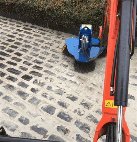 Slanetrac RB80 Block Paving Brush (1.5 - 8t Excavators)