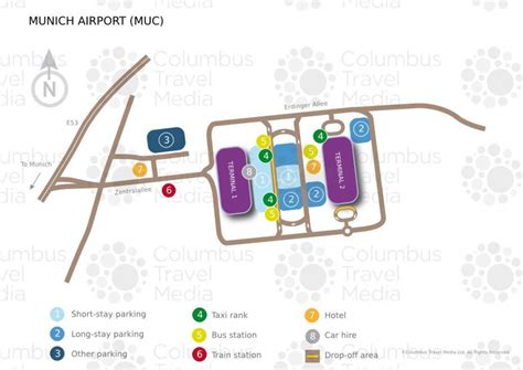 Munich Airport Train Map