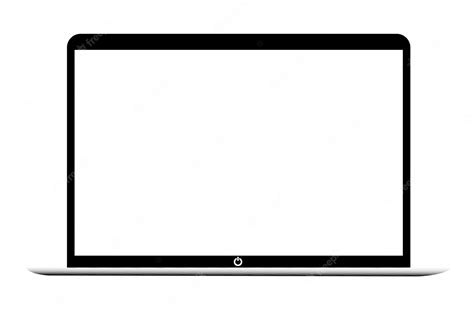 Premium Vector | Laptop screen on a transparent background