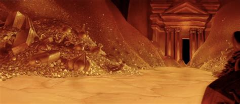 Animation Backgrounds: ALADDIN - Cave of Wonders Pan Background