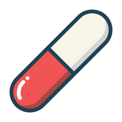 Capsule Generic Outline Color icon