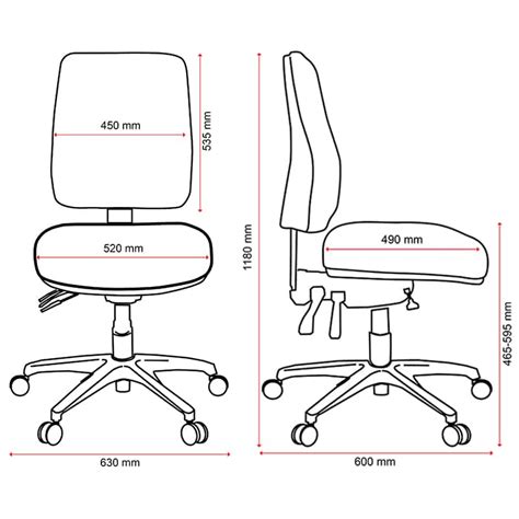 ROMA EXTRA HEAVY DUTY HIGH BACK ERGONOMIC CHAIR, CHARCOAL - 180kg USER WEIGHT RATING | Fast ...