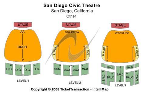 San Diego Civic Theatre Tickets in San Diego California, Seating Charts, Events and Schedule