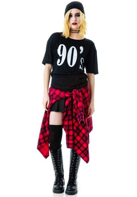 United Couture 90's Tee | Dolls Kill | Fashion, Punk outfits, Punk rock ...