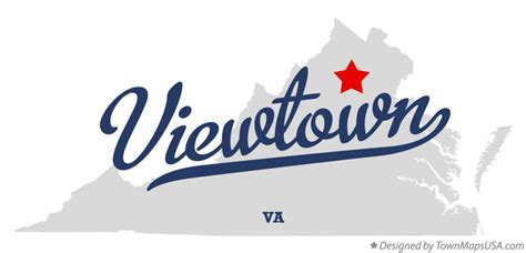 Map of Viewtown, VA, Virginia