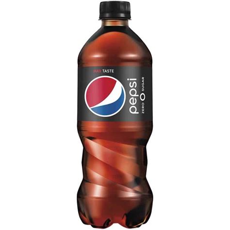 Pepsi Zero Sugar Soda, 591 ml, 20 liq ounce