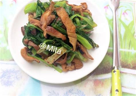 Cách Làm Món Rau xào nấm hương khô của Mita Tran - Cookpad