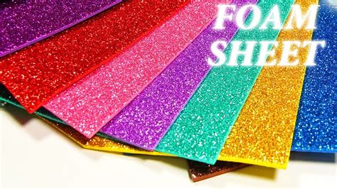 3 Awesome Glitter Foam Sheets DIY Crafts Ideas - YouTube