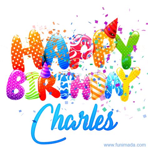 Happy Birthday Charles GIFs - Download on Funimada.com