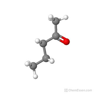 2-Pentanone Structure - C5H10O - Over 100 million chemical compounds ...