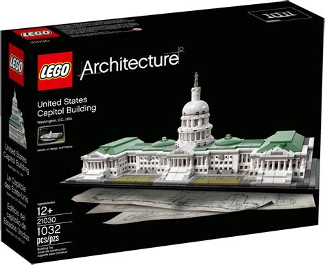 Le Capitole des États-Unis LEGO® Architecture 21030 - Acheter vos ...