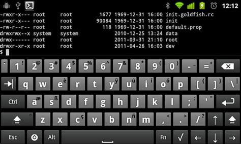 Android Hackers Keyboard, Provides All The Keys From A Physical Keyboard