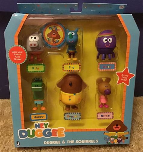 Hey Duggee Figure Set Duggee and the Squirrels MISB #Jazwares | Squirrel, Figures, Toys