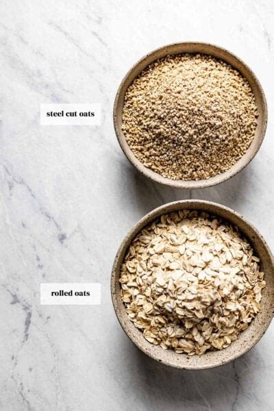 Steel Cut vs Rolled Oats - Foolproof Living