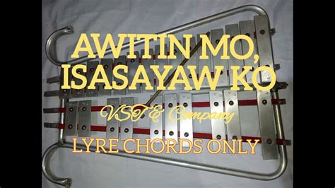 AWITIN MO, ISASAYAW KO - VST & COMPANY - LYRE CHORDS ONLY - YouTube