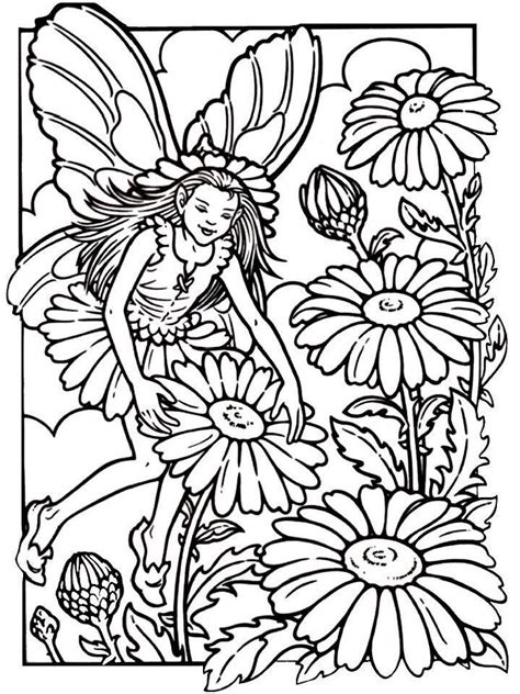 25 Free Fairy Coloring Pages for Kids and Adults