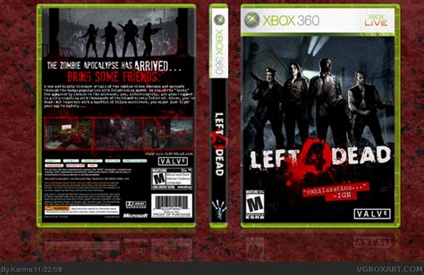 Left 4 Dead Xbox 360 Box Art Cover by Karma