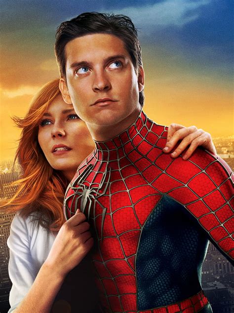 HD wallpaper: Spider-Man, Tobey Maguire, Kirsten Dunst, portrait display | Wallpaper Flare