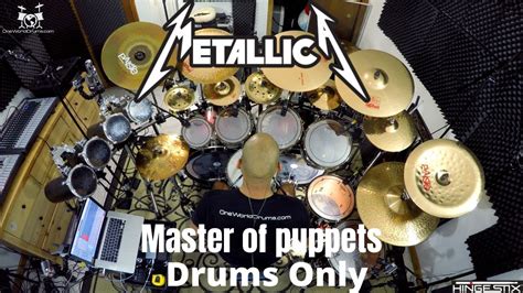 Metallica - Master of Puppets (Drums Only) - YouTube