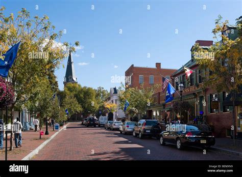 West Street, Annapolis, Maryland, USA Stock Photo - Alamy