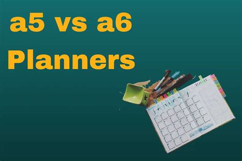 A5 vs A6 Planners - Everything You Need to Know! - The Productive Engineer