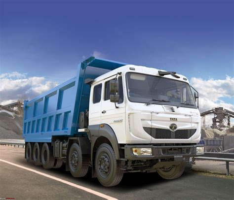 Tata launches India's largest tipper truck - Signa 4825.TK - Team-BHP