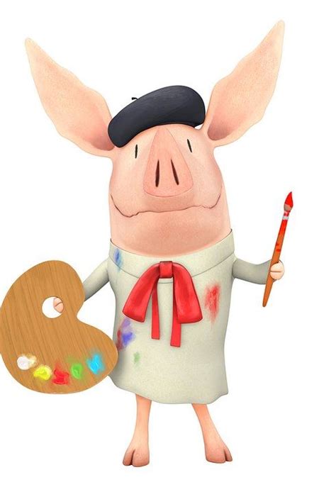 Olivia The Pig Cartoon