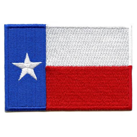 Texas Embroidered State Flag Patch