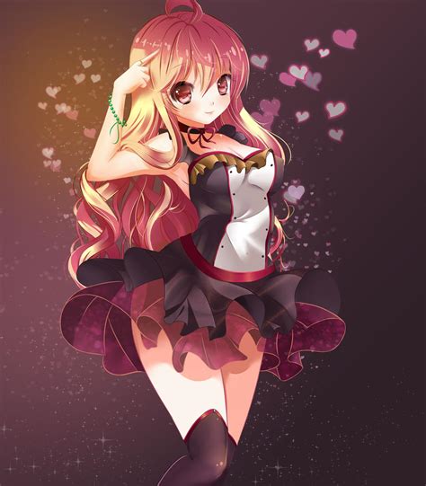 Cute anime girl curly hair [Manga Studio] by Lyika on DeviantArt