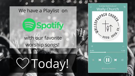 Spotify worship song playlist