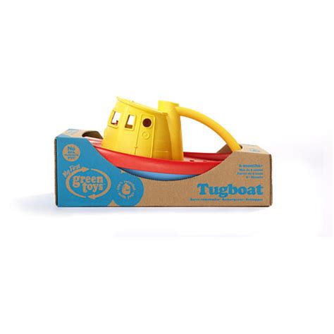 Tug Boat Yellow - The Village Toy Store