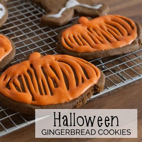 Gingerbread Halloween Cookies Recipe for You and the Kids to Make