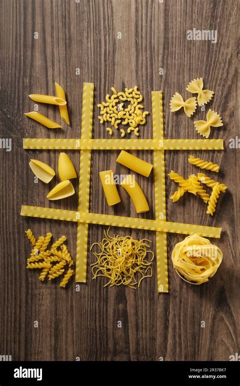 Various types of pasta Stock Photo - Alamy