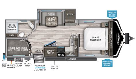 Two Bedroom Travel Trailer Floor Plans Pdf | Viewfloor.co