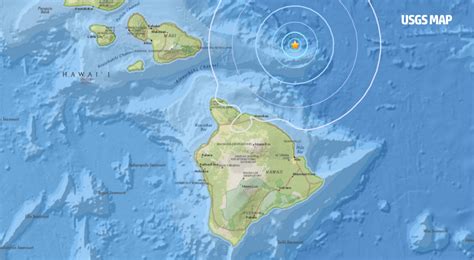 4.7 Earthquake North Of Hawaii, No Tsunami